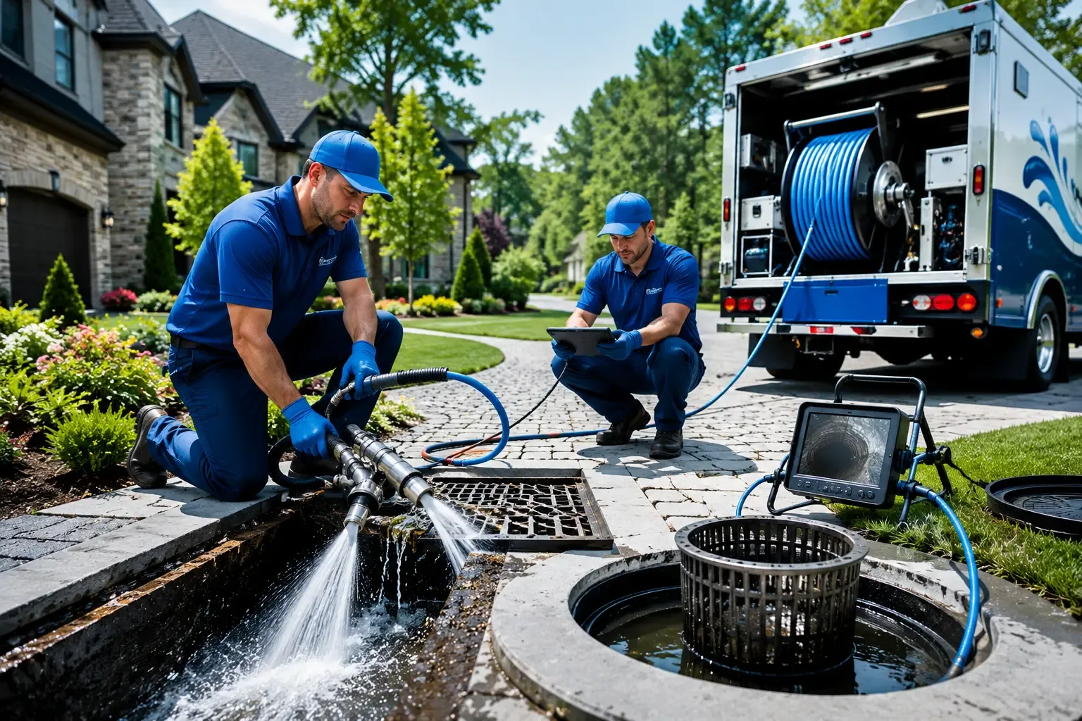 Local outdoor drain cleaning professionals in Farmersburg, IN