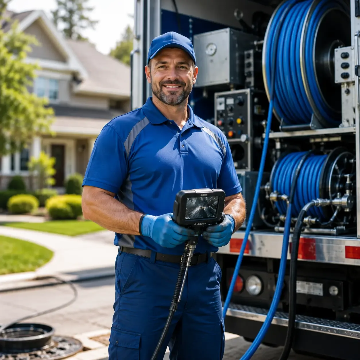 Local outdoor drain cleaning specialists in Farmersburg, IN